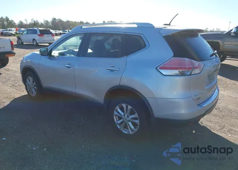 2016 Nissan Rogue Sv z USA, uszkodzony, nr VIN KNMAT2MV4GP625046